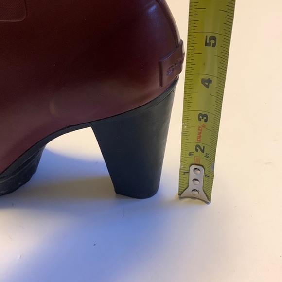 Sorel Burgundy and Black Rubber Booties - Women’s Size 7.5 - Picture 7 of 7